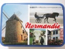 Boite à gâteaux "Normandie mais moulin du Mont Dol en photo, merci Fanfan !