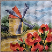 Broderie diamant 11 cm