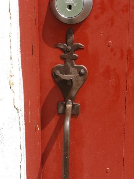 Serrure et poign�e du Moulin de la Pointe aux Trembles - Montr�al