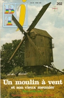 Un moulin  vent et son vieux meunier, livret ancien