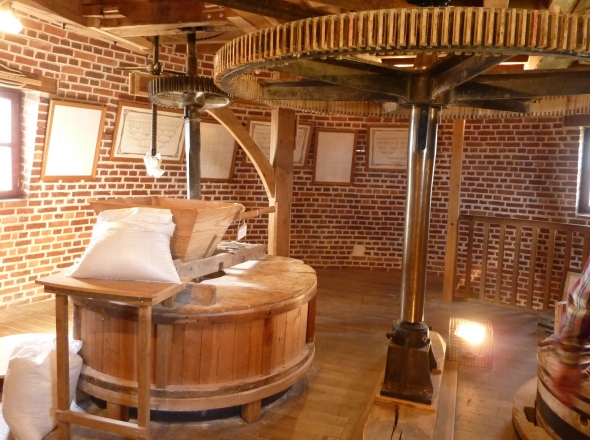 L'intrieur du moulin