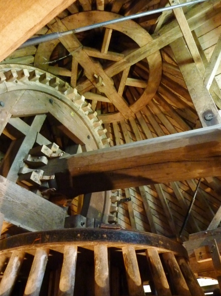 Charpente, rouet, lanterne