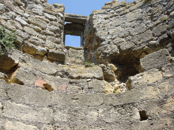 Intrieur de l'ancien moulin