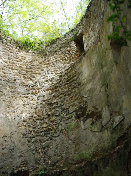 Intrieur de l'ancien moulin de Tournebut - Aubevoye