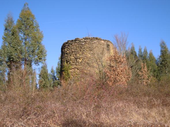 Ancien moulin sur la commune d'Aux Aussat