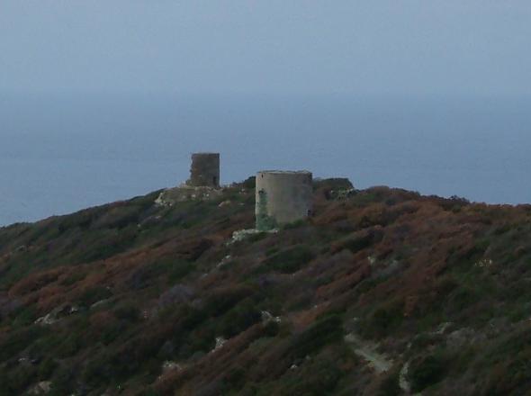 Deux moulins de Monte ROssu au nord de Baragogna