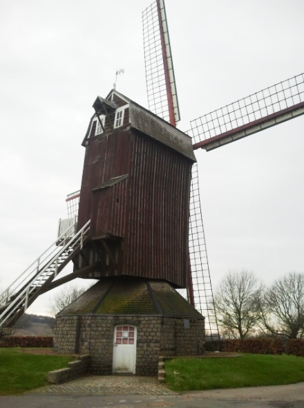 Le moulin de l'Ingratitude vu de derrire