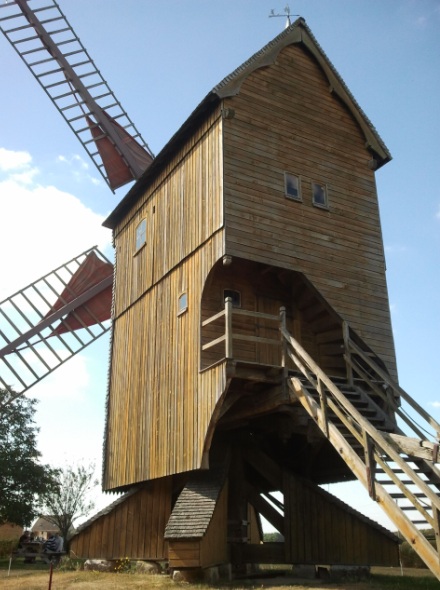 Moulin de Bois de Feugères, de derrière