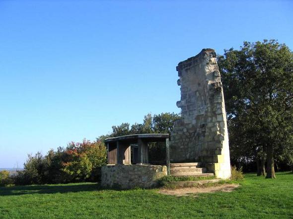 Moulin de la Pelouse - Candes, maintenant table d'orientation - observatoire