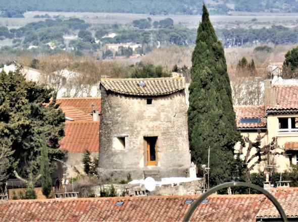 Moulin d'Autan, vu de la cit