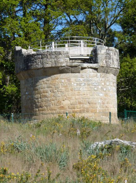 Le moulin de Kermario transform en table d'orientation