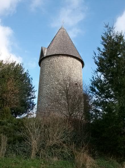 Le moulin de Chatenet, d'un ct