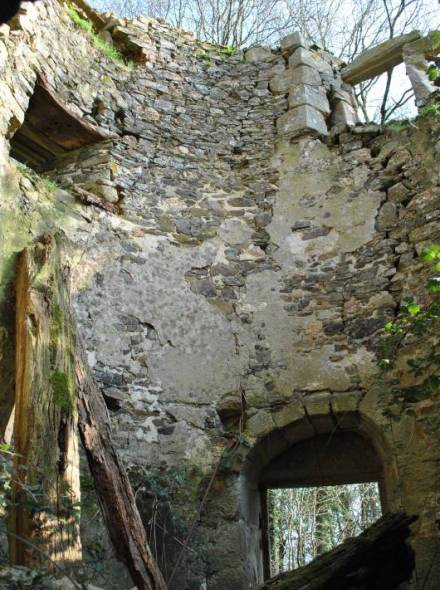 Intrieur du moulin de Corbeau