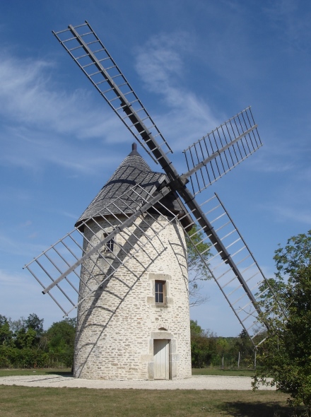 Moulin de Civry de biais