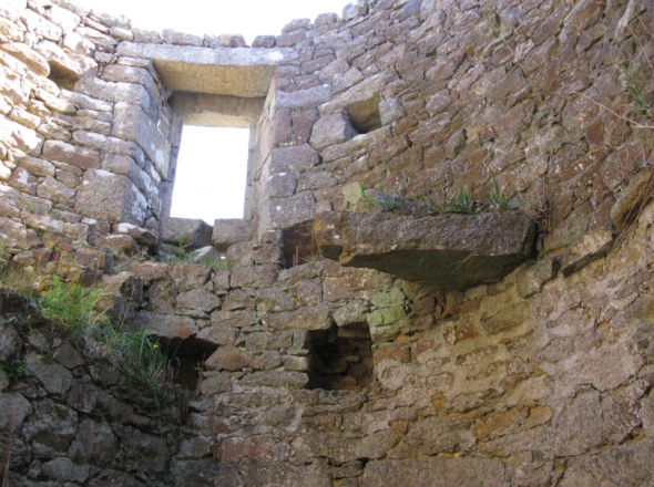 Intrieur du moulin du Roz