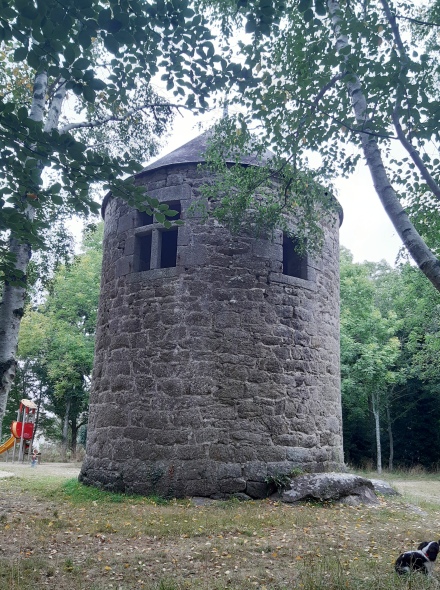 Moulin du Rouz à Concarneau vue de derrière