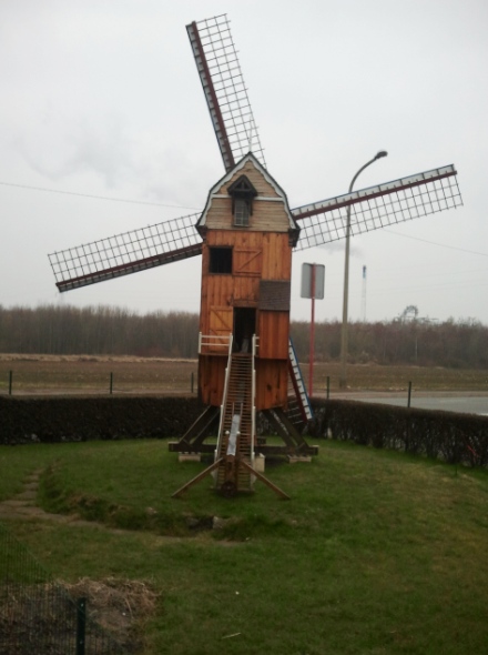 Moulin de la Villette, vu de derrire