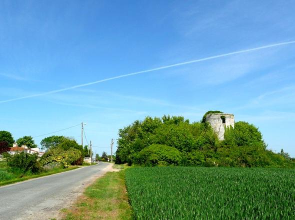 Au bout de la rue des 3 moulins, le dernier, en ruine !
