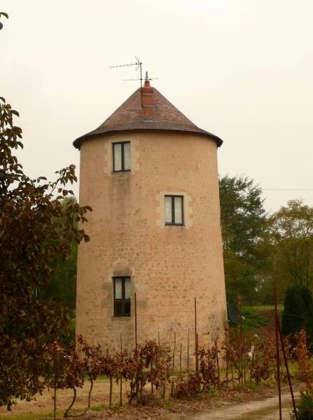 Le moulin à vent - Bec d'Allier - Cuffy