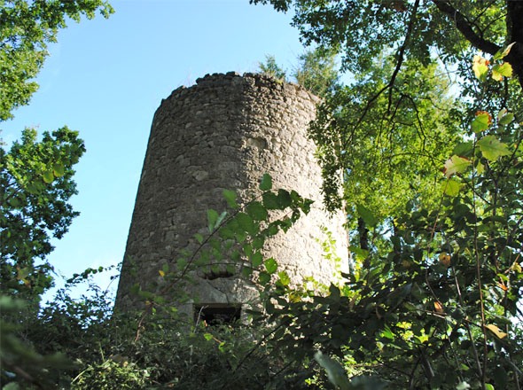 L'ancien moulin du Petit Robert  Escassefort en 2018