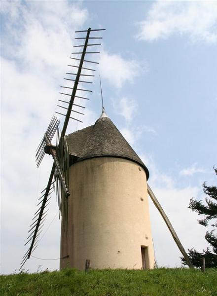 Moulin Gibra de Gontaud de Nogaret - autre ct