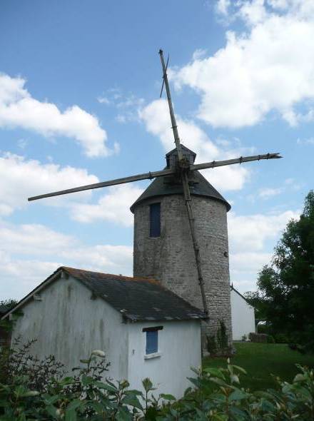 Le moulin de Beaulieu - de face