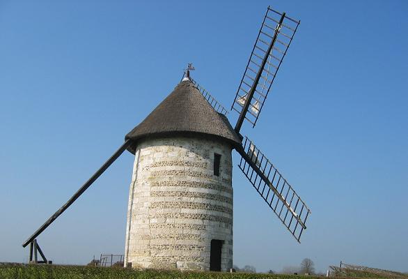 Moulin de pierre - Hauville