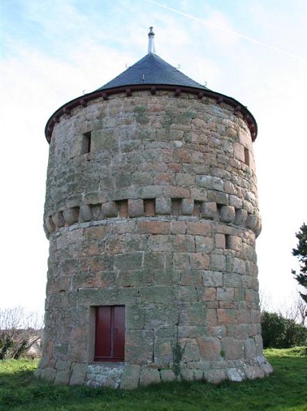 Moulin de Krec'h Ar Pot - Ile de Brhat - autre face