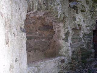 Niche  l'intrieur du moulin