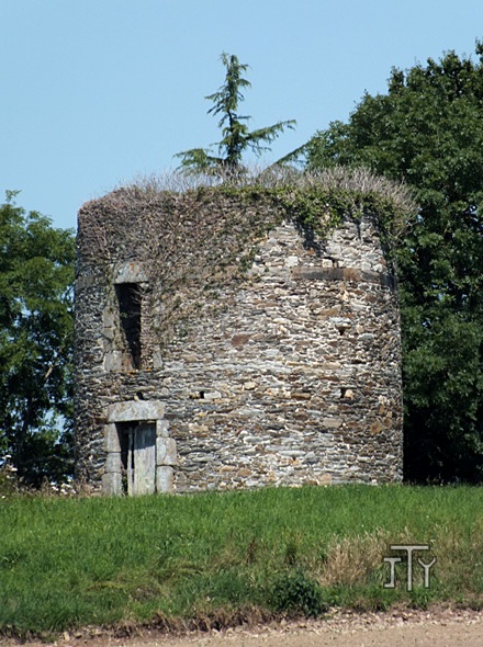 Le moulin avant sa rhabilitation