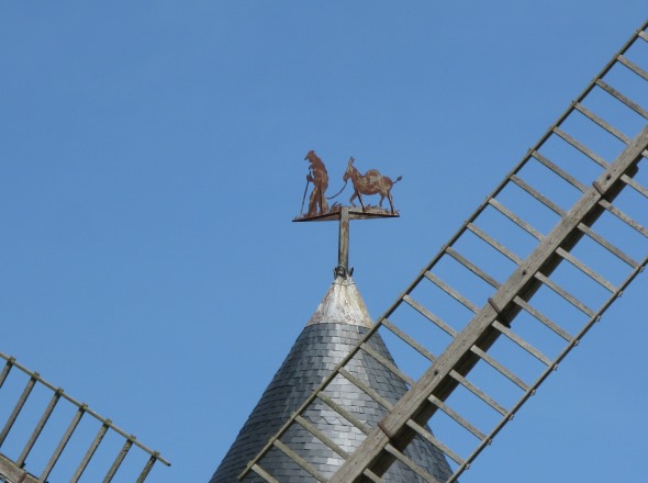 Girouette du moulin de Largny sur Automne - 7 juin 2015