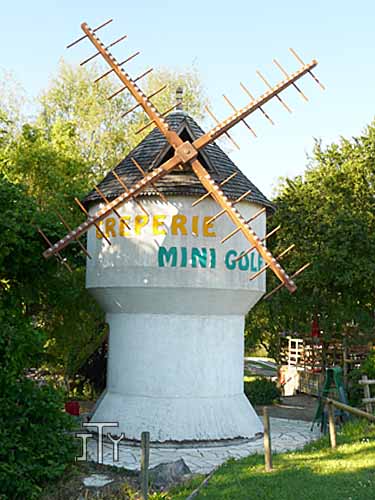 Moulin miniature au Pouliguen