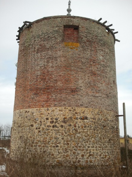 Le moulin des Barils, de ct