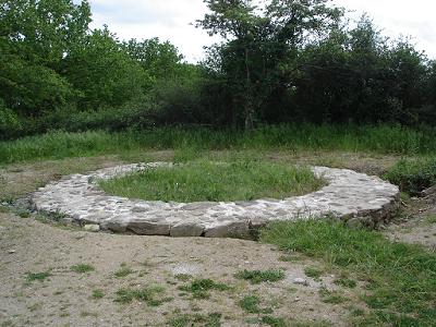 Base de la tour du moulin Gaucher