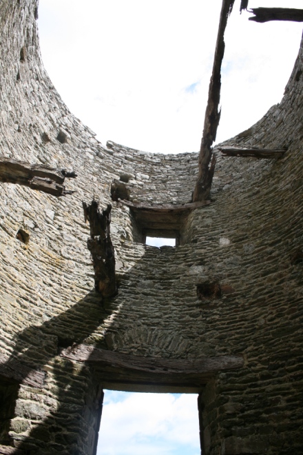 Intrieur du Moulin de Corcane - Les Pas