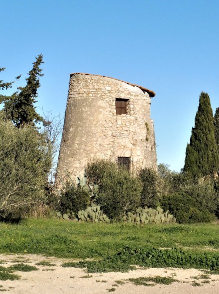 Un 1er moulin  Leucate - autre vue