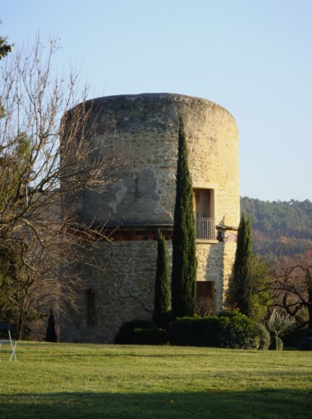 Moulin  Lourmarin, autre face