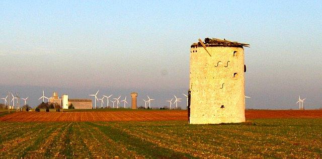 Les siècles qui passent - du moulin à vent à l'éolienne