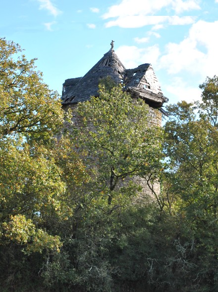 Le moulin de Martign Ferchaud, en mauvais tat