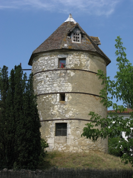 Tour de moulin � Mauvezin