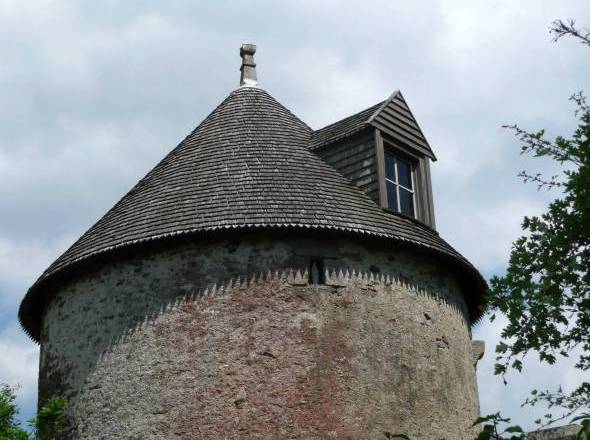 Toit du moulin de Kergailleau ou Ker Caillo