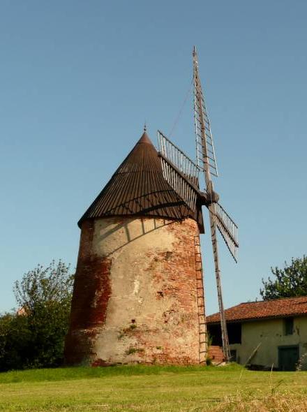 Moulin de Montgeard, autre face