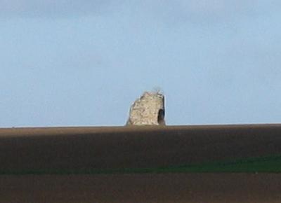 Moulin en ruine  Montpothier, face sud