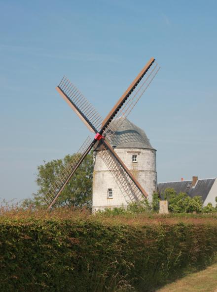 Le moulin de Moringhem, autre vue