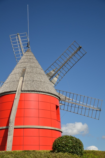 Moulin de Nailloux de dos