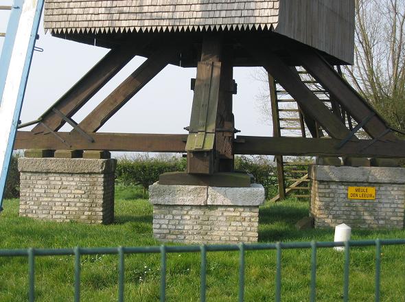 Piedestal du moulin den Leeuw