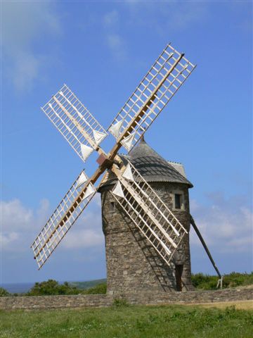 Le moulin de Craca tout beau tout neuf