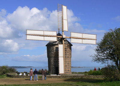 Moulin Craca aprs sa seconde restauration