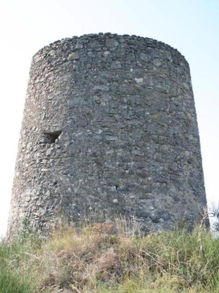 Moulin de Pouzolles, autre face