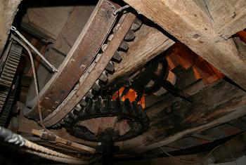 Rouet du moulin de Rair